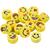 Motivperlen, 200 St�ck, Emojis, Durchmesser 10 mm, Lochgr��e 1,5 mm Bild 3