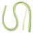 SALE Papier fr Quilling, 53x0,3cm, 100St., grn/beige - Quilling-Papier, 53x0,3 cm, grn/beige