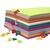 Moosgummi-Aufkleber, Buchstaben & Zahlen, H�he 20 mm, Dicke 3 mm, Sortierte Farben, 24 B�gen