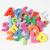 Moosgummi-Aufkleber, Buchstaben & Zahlen, H�he 20 mm, Dicke 3 mm, Sortierte Farben, 24 B�gen Bild 3