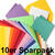Color-Bastelkarton, 10 Bogen, 220 g/qm, 50x70 cm, Weiß Bild 2