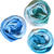 Batik Textilfarbe / Fabric Dye, 3x 90 ml, Farben-Set Blau - Farbset Blau