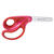 NEU ergo jr. Schere mit ffnungshilfe, Soft Grip, 13 cm, runde Spitze, Pink