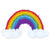 Blanko-Motiv Regenbogen aus Fotokarton, 300g/qm, 20 Stck, 24 x 18 cm Bild 2