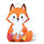 Laternen-Bastelset Fuchs, inkl. Stanzteile, Transparentpapier und Laternenbgel Bild 3