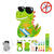 Laternen-Bastelset Dino, inkl. Stanzteile, Transparentpapier und Laternenbgel Bild 4
