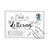 Handlettering Papier, Tonkarton Wei, 200g/qm, 25 Blatt, DIN A6