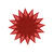 Faltbltter Transparentpapier, 14 x 14 cm, 42g/qm, 100 Blatt, Rot Bild 2