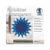 Faltbltter Transparentpapier, 14 x 14 cm, 42g/qm, 100 Blatt, Dunkelblau