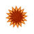 Faltbltter Transparentpapier, 14 x 14 cm, 42g/qm, 100 Blatt, Orange Bild 2