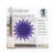 Faltbltter Transparentpapier, 14 x 14 cm, 42g/qm, 100 Blatt, Violett