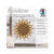 Faltbltter Transparentpapier, 14 x 14 cm, 42g/qm, 100 Blatt, Hellbraun