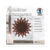 Faltbltter Transparentpapier, 14 x 14 cm, 42g/qm, 100 Blatt, Braun