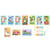 Stickkarten Set Ganzjahr, 10 Motivkarten, 11 x 17 cm, 6 x 8 m Stickgarn, 3 Sticknadeln Bild 3