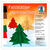 NEU Faltbltter Weihnachten, 14x14cm, 100 Blatt in 6 Farben sortiert - 14 x 14 cm