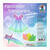 Faltbltter Transparentpapier, 15 x 15 cm, 115g/qm, 50 Blatt, Regenbogen Pastell