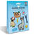 Diamond Painting Bastelset fr Sticker mit Zubehr, Tierische Freunde
