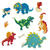 Diamond Painting Bastelset fr Sticker mit Zubehr, Dinos Bild 4