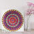 Diamond Painting Set Mandala, 30 x 30 cm Keilrahmen mit Zubehr, Gelb-Lila-Pink Bild 3