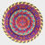 Diamond Painting Set Mandala, 30 x 30 cm Keilrahmen mit Zubehr, Gelb-Lila-Pink Bild 4