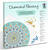 Diamond Painting Set Mandala, 30 x 30 cm Keilrahmen mit Zubehr, Hellblau-Taupe-Wei