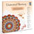 Diamond Painting Set Mandala, 30 x 30 cm Keilrahmen mit Zubehr, Rot-Orange-Petrol