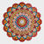 Diamond Painting Set Mandala, 30 x 30 cm Keilrahmen mit Zubehr, Rot-Orange-Petrol Bild 4