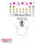 SALE Masking Tape 4er Set Klebeband, Herzen