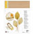 Naturpapier-Komposition Mary, mit getrockneten Blten, 23 x 33 cm, 10 Blatt sortiert Bild 2