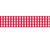 SALE Masking Tape Klebeband Vichy Rot