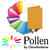 SALE Pollen Papeterie Karte C6 25 Stk. Kapuzinerrot - Kapuzinerrot