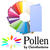 SALE Pollen Papeterie Karte lang 25 Stk. Lavendel - Lavendel