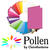 SALE Pollen Papeterie Klappkarte C6 25 Stk. Fuchsia - Fuchsia