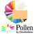 SALE Pollen Papeterie Kuvert lang 20 Stk. Karamel - Karamell