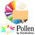 SALE Pollen Papeterie Kuvert lang 20 Stk. Karamel