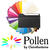 SALE Pollen Papeterie Kuvert lang 120g 20 Stk. Schwarz - Schwarz