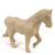 Pappmaché-Figur, Größe: ca. 12cm, Motiv: Pferd