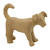 Pappmach-Figur, Gre: ca 8,5 cm, Hund