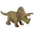 NEU Pappmaché-Figur, Dinosaurier / Triceratops, 19 x 6 x 9 cm