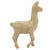 SALE Pappmach-Figur, Lama, 10,5 x 4 x 15 cm