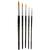 Set Golden Line Pinsel, Nr. 1+4+8+12+18, rund, 5 St�ck Bild 2