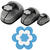 Motivstanzer-Set Blume, 3-teilig - Motivstanzer Set, Blumen