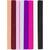 Floristen-Krepppapier, 25x60 cm, Extrastark, 105 g, Harmonie in Lila-Pink, 8 Rollen