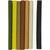 Floristen-Krepppapier, 25x60 cm, Extrastark, 105 g, Natur, 8 Rollen