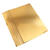 NEU Metallic-Folienkarton / Bastelkarton, DIN A2, 280 g/qm, 10 Blatt, Gold