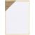 Malpappe mit Holzrahmen, A4, Gr��e 21x29,7 cm, 280 g, Wei�, 1 St�ck Bild 2