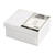 NEU Schachtel-Set, 4-teilig, Rechteckig, Weier Karton, Gre: 8,5x11,5+11x14 cm, H 3,5+4,5+5,5+6,5 cm Bild 2