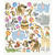 Stickerbogen, selbstklebend, 15x16,5cm, Motiv: Tiergeburtstag - Tiergeburtstag