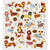 Stickerbogen, selbstklebend, 15x16,5cm, Motiv: Hunde - Hunde