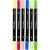 Textilmarker / Stoffmalstifte, Doppelspitze, Standard 6er-Set Bild 2